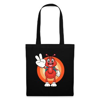 Ant Peace - Tote Bag - black - Front