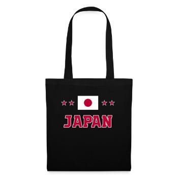 Japan - Stoffbeutel - Schwarz - Vorne