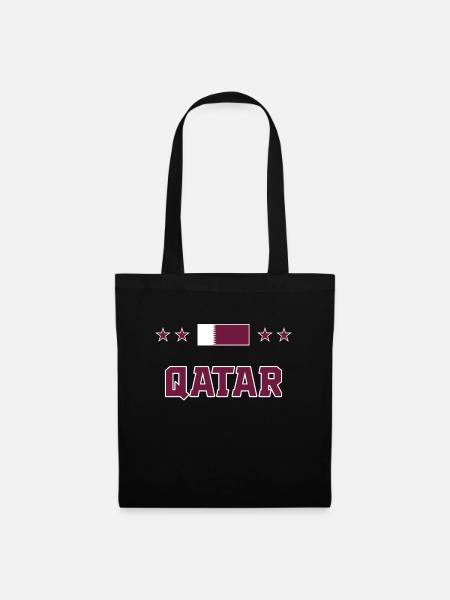 Katar - Stoffbeutel - Schwarz