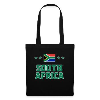 Afrique du Sud - Sac en tissu - noir - Devant