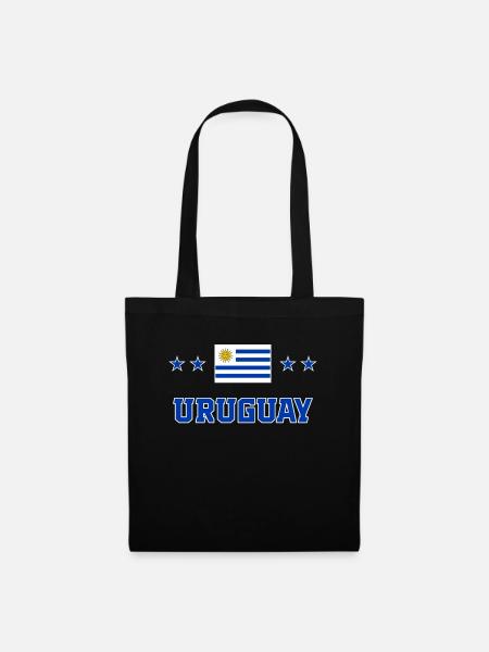 Uruguay - Tote Bag - black