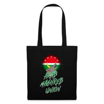 Union des Arabischen Maghreb - Stoffbeutel - Schwarz - Vorne