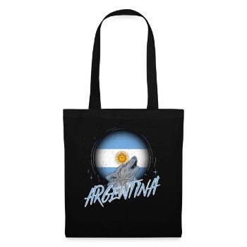 Argentine - Sac en tissu - noir - Devant