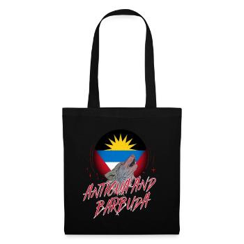 Antigua and Barbuda - Tote Bag - black - Front