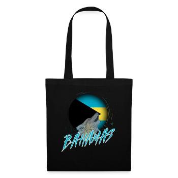 Bahamas - Sac en tissu - noir - Devant