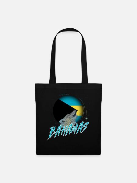 Bahamas - Stoffbeutel - Schwarz