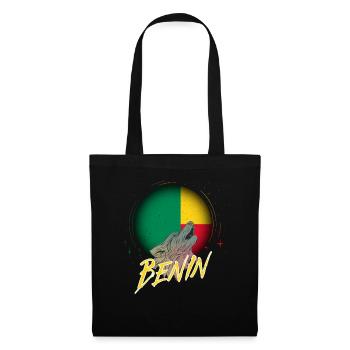 Benin - Stoffbeutel - Schwarz - Vorne