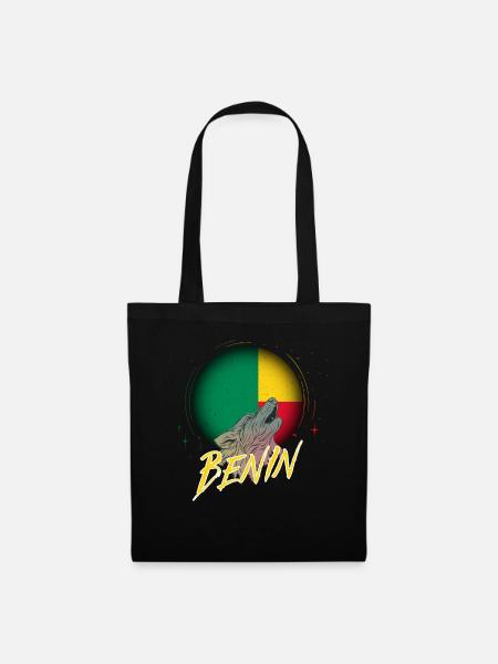 Benin - Stoffbeutel - Schwarz