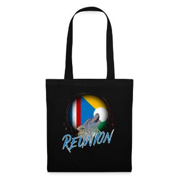 Réunion - Sac en tissu - noir - Devant