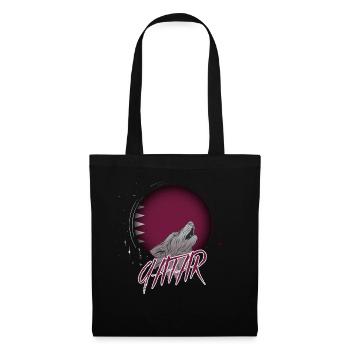 Qatar - Sac en tissu - noir - Devant