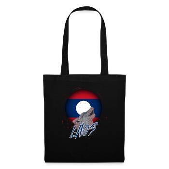 Laos - Sac en tissu - noir - Devant