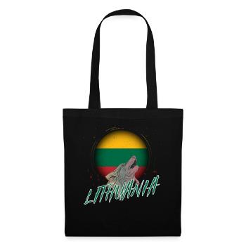 Lithuania - Tote Bag - black - Front