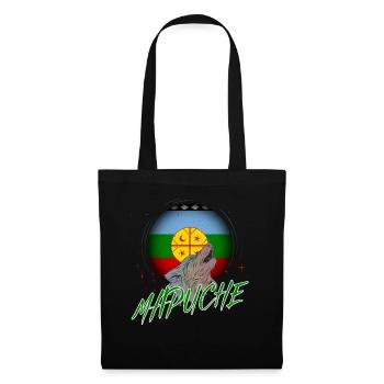 Mapuche - Stoffbeutel - Schwarz - Vorne