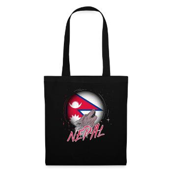 Nepal - Tote Bag - black - Front