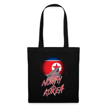 North Korea - Tote Bag - black - Front