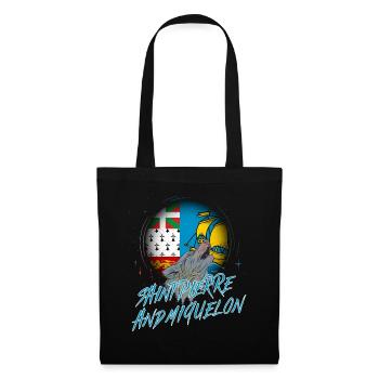 Saint Pierre and Miquelon - Tote Bag - black - Front
