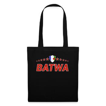 Batwa - Sac en tissu - noir - Devant