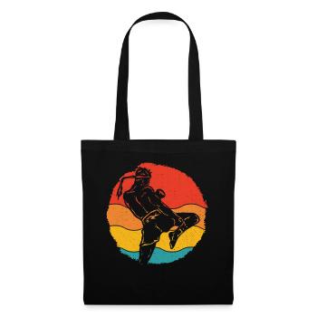 Muay Thaï - Sac en tissu - noir - Devant