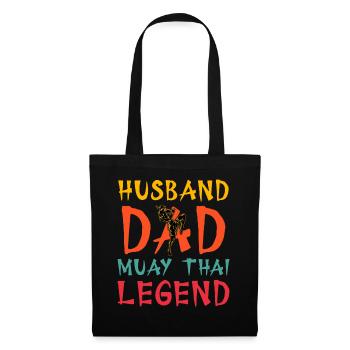 Husband Dad Muay Thai Legend - Tote Bag - black - Front