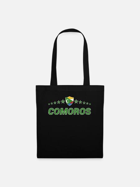 Comores - Sac en tissu - noir