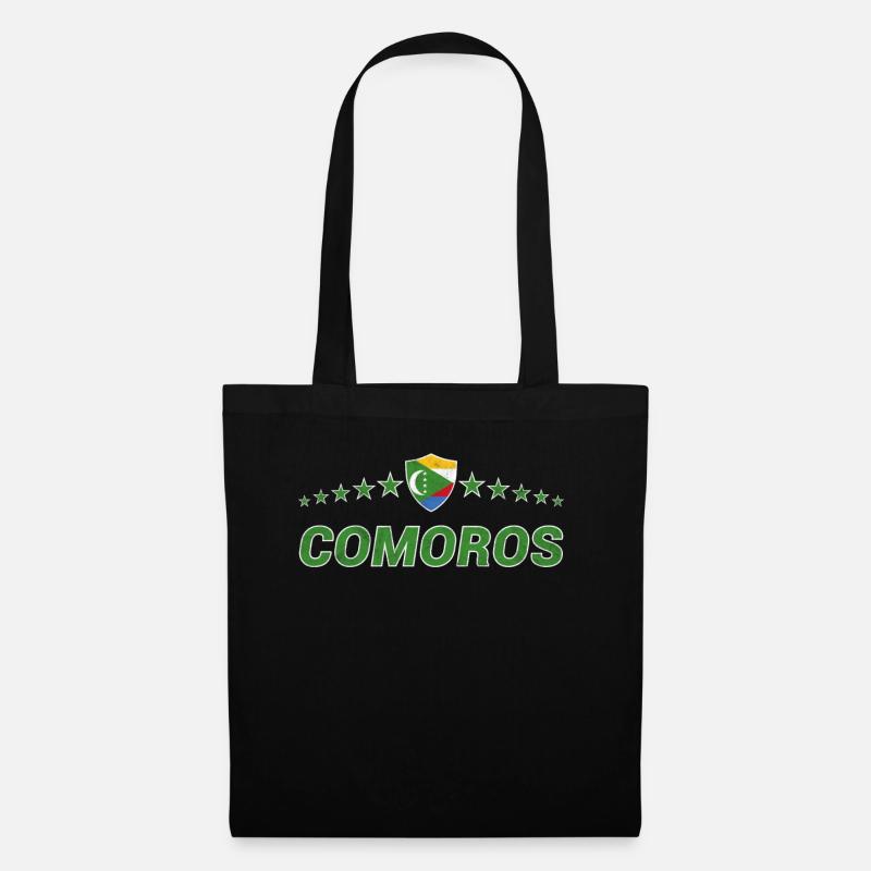 Comores - Sac en tissu - noir