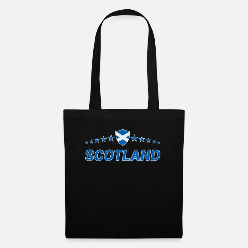 Schottland - Stoffbeutel - Schwarz