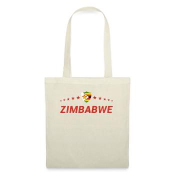 Zimbabwe - Sac en tissu - nature - Devant