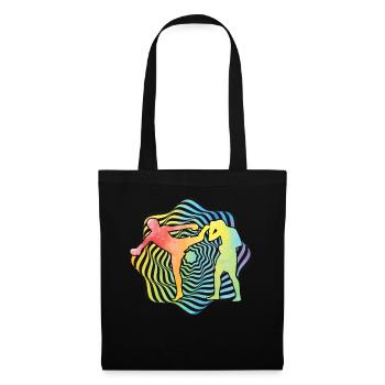 Muay Thaï - Sac en tissu - noir - Devant