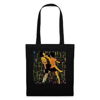 Muay Thaï - Sac en tissu - noir - Devant