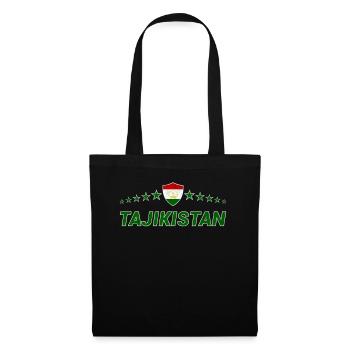 Tajikistan - Tote Bag - black - Front
