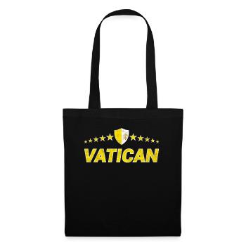 Vatican - Sac en tissu - noir - Devant