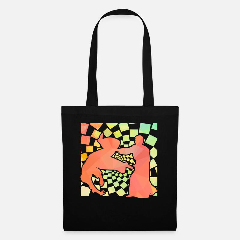 Aïkido - Sac en tissu - noir