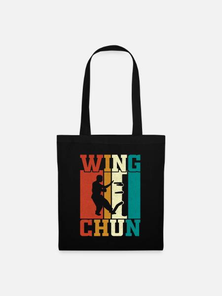 Wing Chun - Stoffbeutel - Schwarz