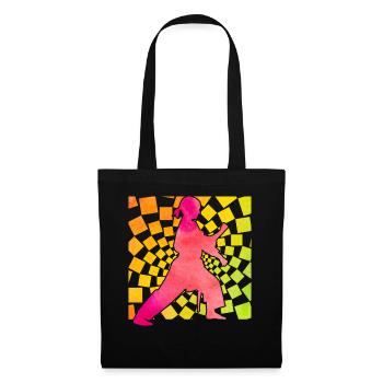 Wing Chun - Sac en tissu - noir - Devant