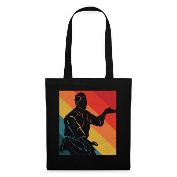 Wing Chun Kung Fu - Sac en tissu - noir - Devant