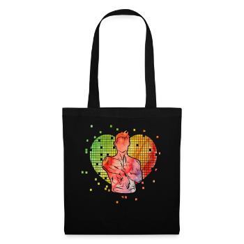 Wing Chun - Sac en tissu - noir - Devant