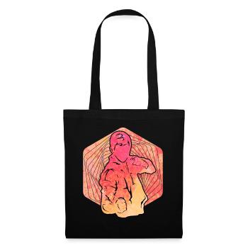 Wing Chun - Sac en tissu - noir - Devant