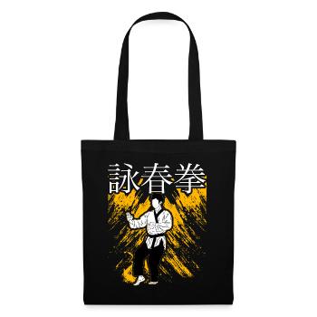 Wing Chun - Sac en tissu - noir - Devant