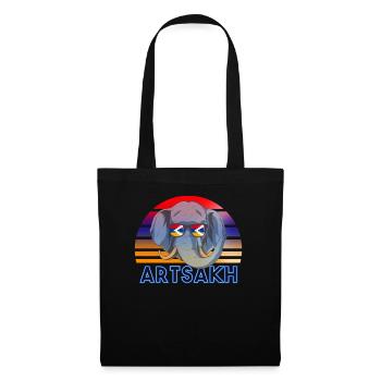 Artsakh - Sac en tissu - noir - Devant