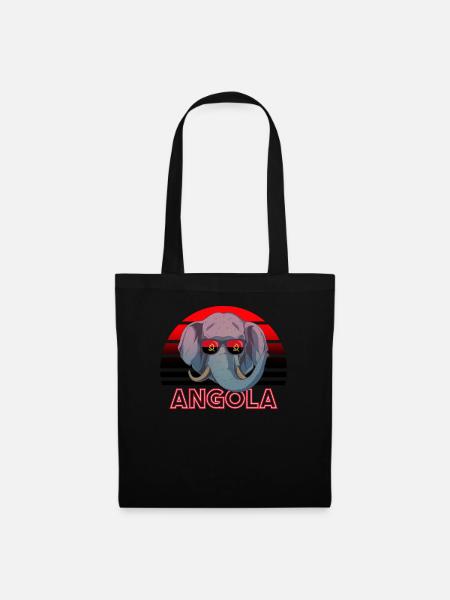 Angola - Stoffbeutel - Schwarz