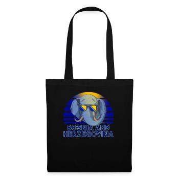 Bosnia and Herzegovina - Tote Bag - black - Front