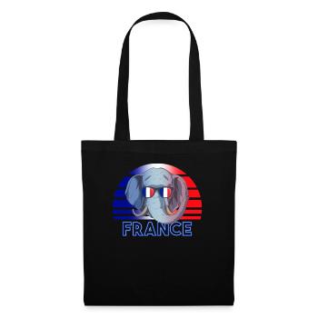 France - Tote Bag - black - Front