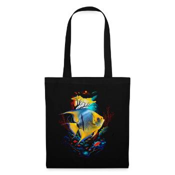 Angelfish - Tote Bag - black - Front