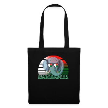 Macédoine - Sac en tissu - noir - Devant