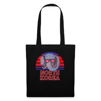 North Korea - Tote Bag - black - Front