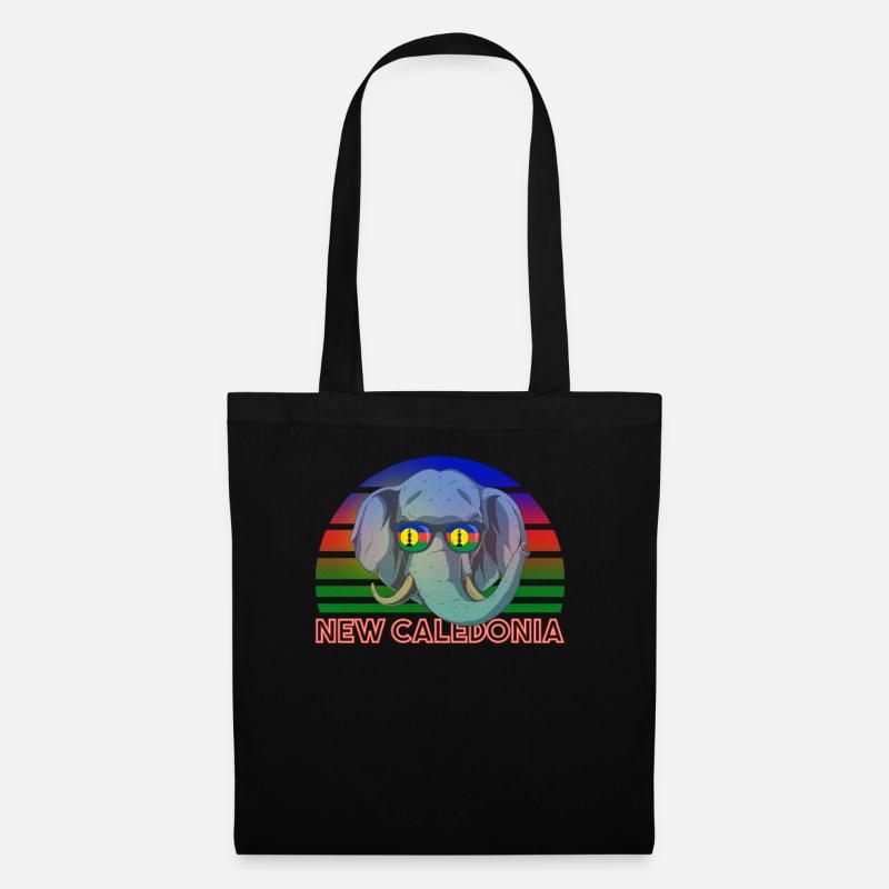 Nouvelle Calédonie - Sac en tissu - noir