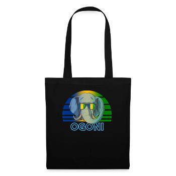Ogoni - Stoffbeutel - Schwarz - Vorne