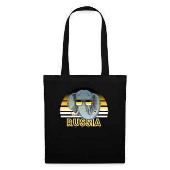 Empire russe - Sac en tissu - noir - Devant