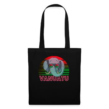Vanuatu - Sac en tissu - noir - Devant