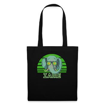 Zaïre - Sac en tissu - noir - Devant